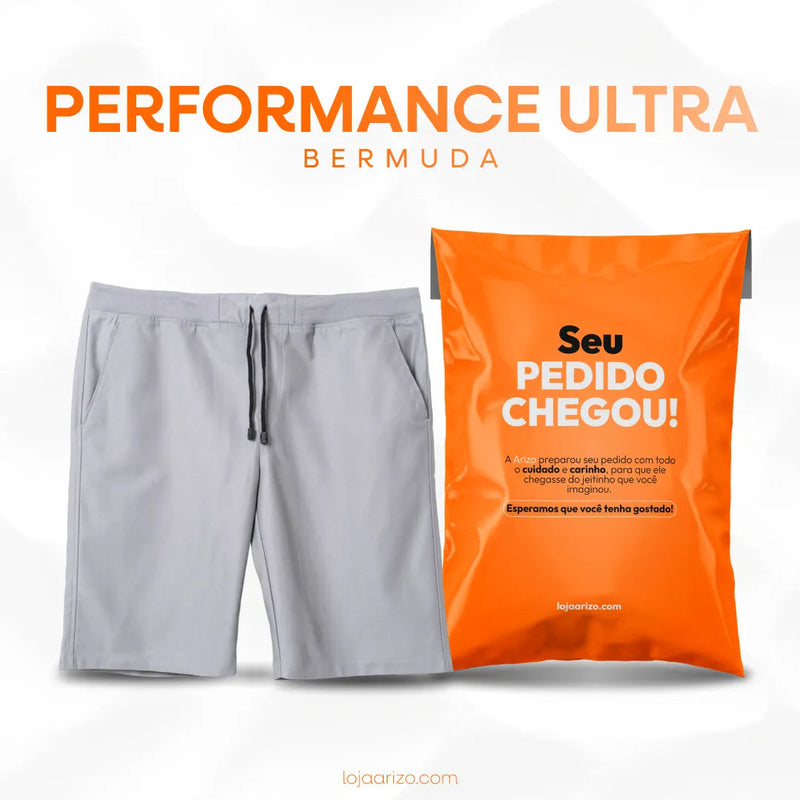 Bermuda Performance Ultra - COMPRE 1 LEVE 2 + Brinde Surpresa arizo 
