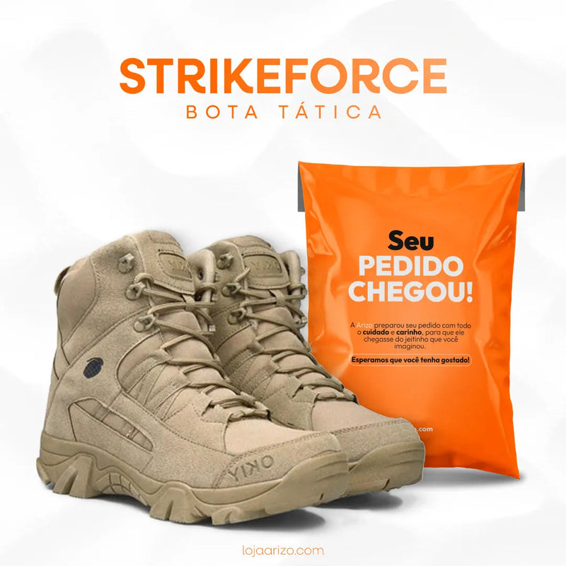 Bota Tática Militar Strikeforce + Brinde Supresa arizo 