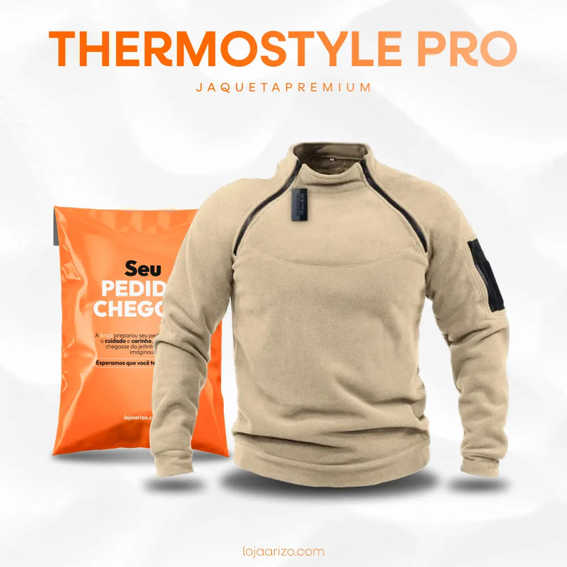 Jaqueta Térmica Masculina Premium - ThermoStyle Pro + Frete Grátis