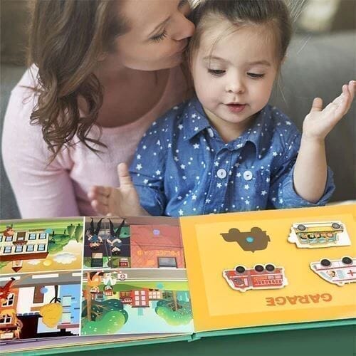 QuietBook - Livro Interativo Montessori + Brinde Supresa Exclusivo arizo 